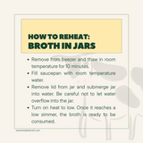 Chicken and Beef Bone Broth